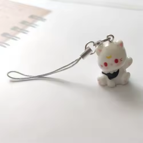 Fluffy Alpaca Elk Capybara Animal Keychains Resin Cartoon Lovely Funny Garlic Goose 3D Doll Pendant Bag Box Car Key Ring Jewelry - Image 19