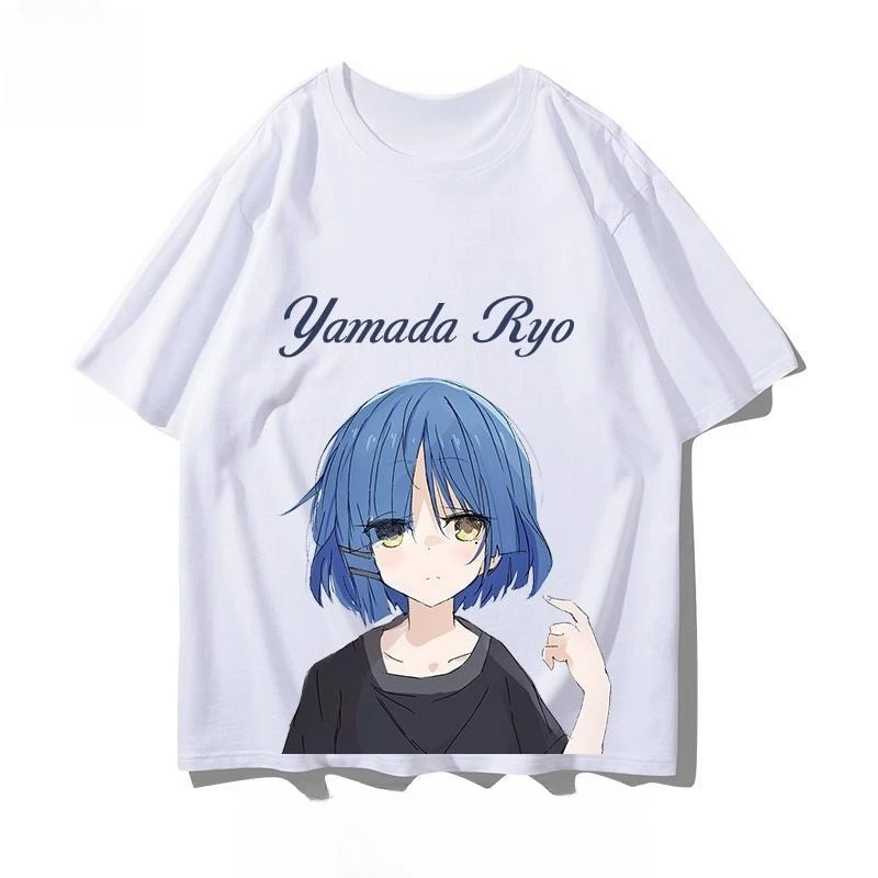 

Japanese Anime Girl Game Men's T-shirt Oversized T-shirt Casual Cotton Daily Four Season T-shirt Women's Clothing Breathable Top