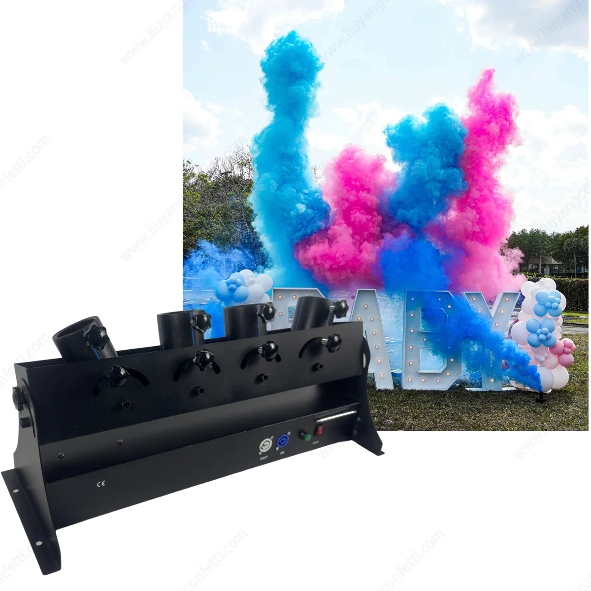 Elektronische Spray Confetti P - Confetti Cannon Tube recensie en prijs