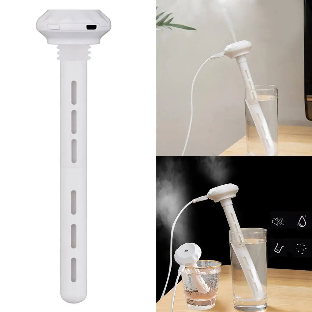 Portable Mini USB Humidifier, Mist Water Bottle Vaporizer for Travel,