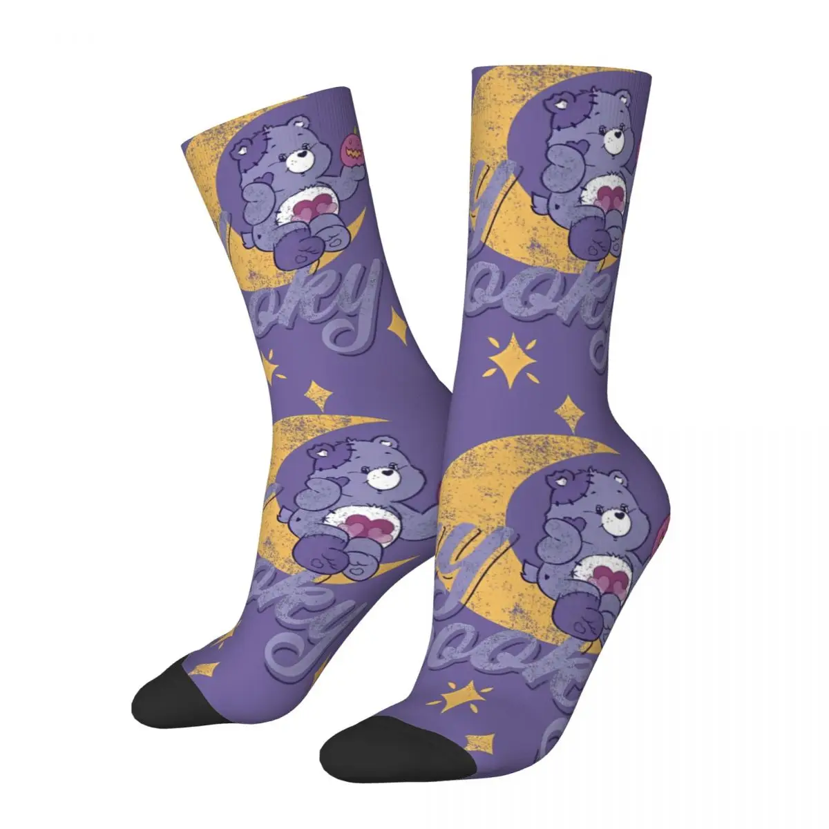 

Care Bears Fall Halloween Harmony Bear Stay Spooky Socks Men Women Polyester Socks Crazy Spring Summer Winter Stockings Gifts