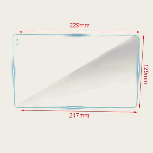 229*129*217 Car Tempered Glass Protective Film Sticker For 9 10 Inch Radio Stereo DVD Touch Full LCD Screen for TEYES CC2 CC3 - Image 5