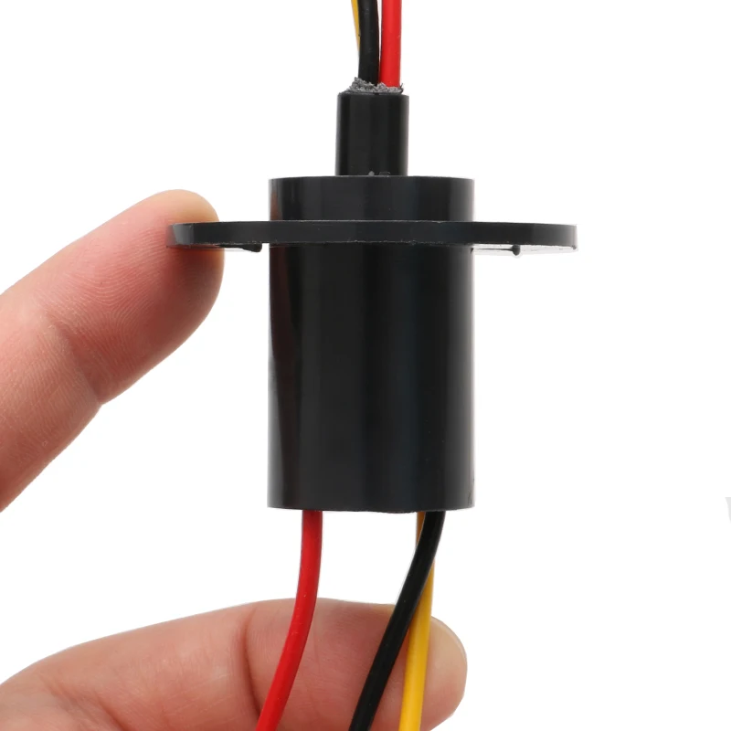 1PCS Wind Power Large Current 15A/30A 3CH Channels Slip Ring Dia.22mm Rotate Connector Sliprings Signal Conductive Rotary Joint