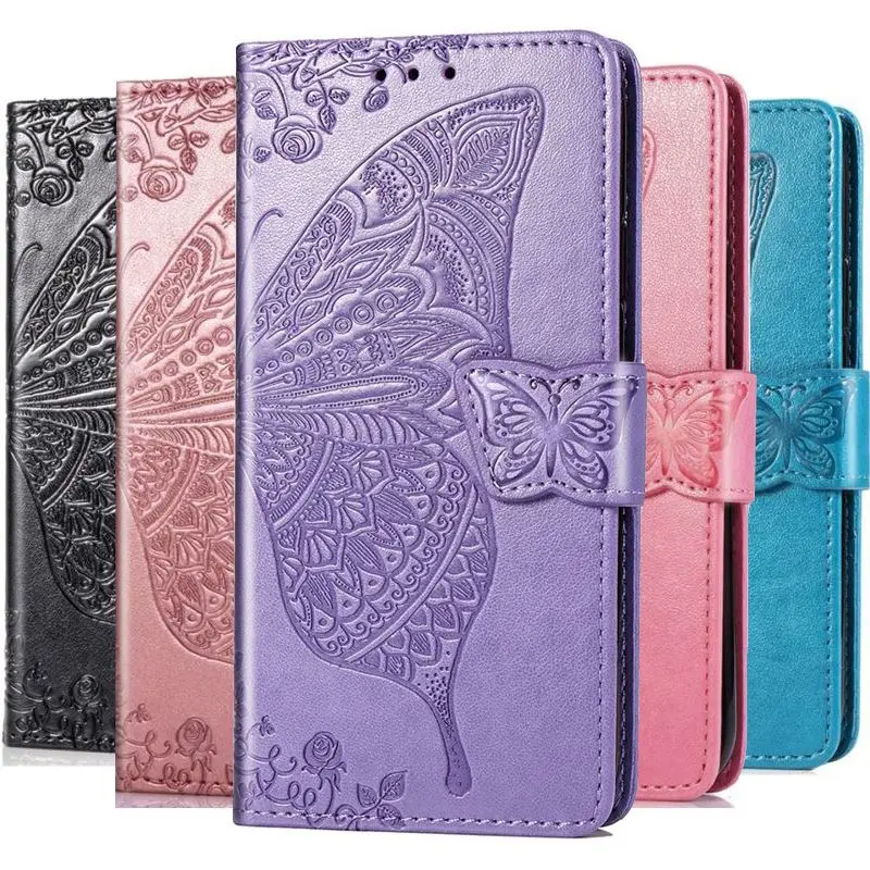 

Flip Stand Leather Case For Apple iPhone 13 12 Mini 11 Pro X XS MAX XR 8 7 Plus 6 6S SE 2020 Retro Solid Color Phone Cover D05F