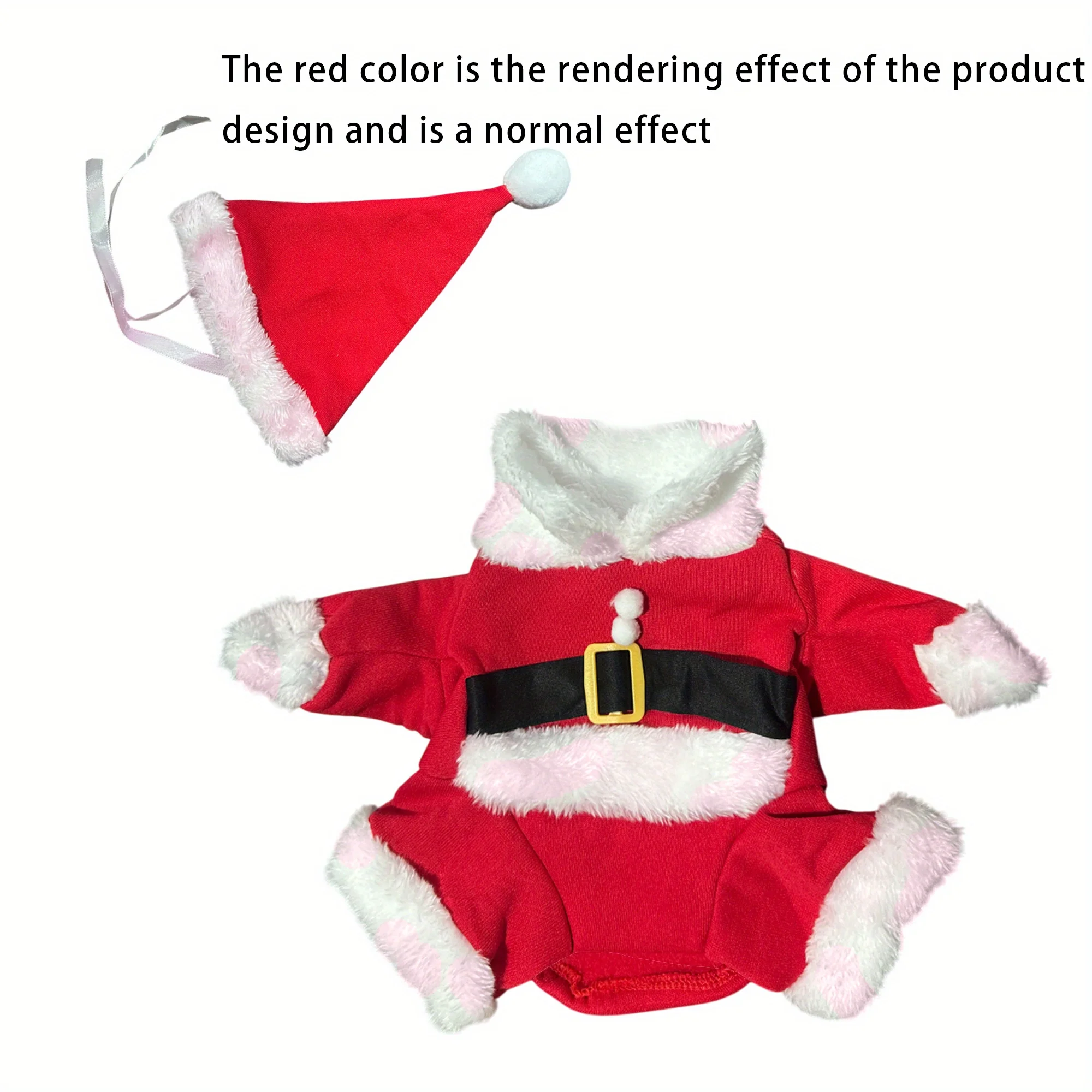 Christmas Pet Cats Cosplay Suit New Year Cats Clothes For Small Dogs Funny Santa Claus Dress Up Costume Puppy Kitten Apparel Pug