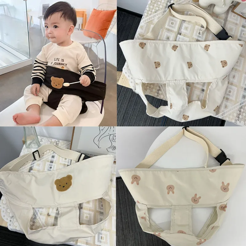 

Baby Highchair Safety Belts Portable Folding Baby Dinner High Chair Seat Harness Belt Toddler Infants Feeding Chair Seat Strap