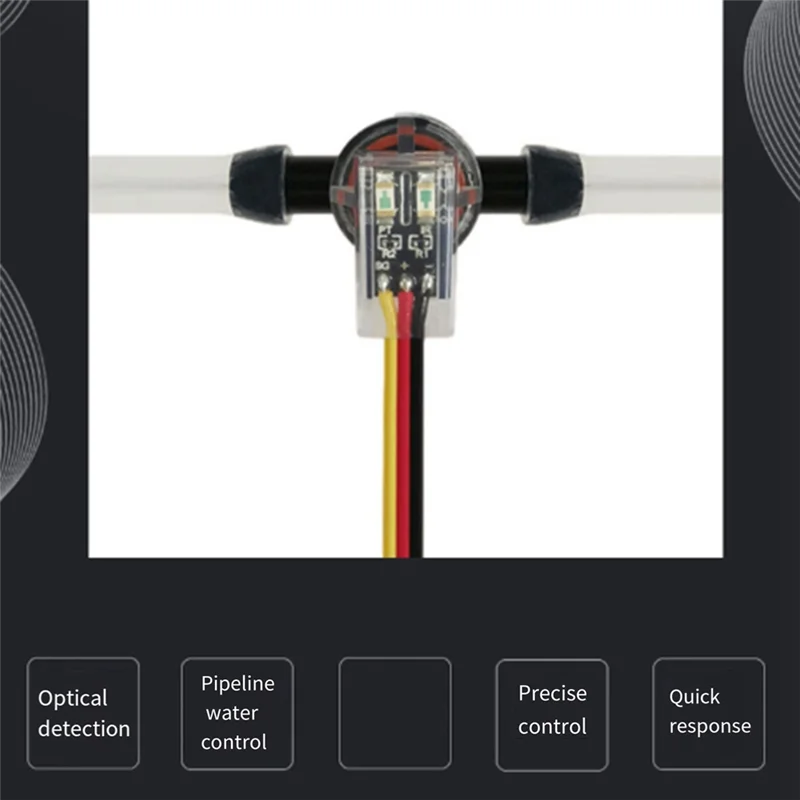 BBNV-2PCS PCFS-IR212-55 Bodenschrubber Wasserstandssensor IP68 Wasserdetektor Hochpräziser Messrohrdurchmesser