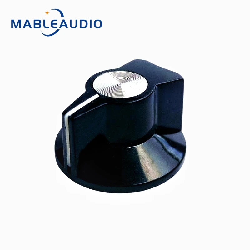 Farbe Kunststoff Runder Knopf Gitarreneffektverstärker Lautsprecher Audioknopf 29X16mm – Detail 7