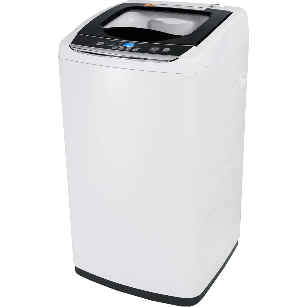 0.9 Cu. Ft. Portable Washer, 6.6 lb. Capacity Washing Machine for Homes & Apartments, 5 Wash Cycles, Quick Connect Sink Adapter