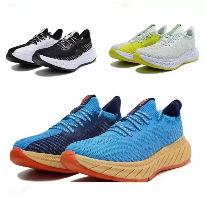 2025 Zapatillas deportivas de carreras con tabla de carbono que absorben los golpes, zapatillas para correr en carretera, carbono X3 para hombres y mujeres, nuevo modelo