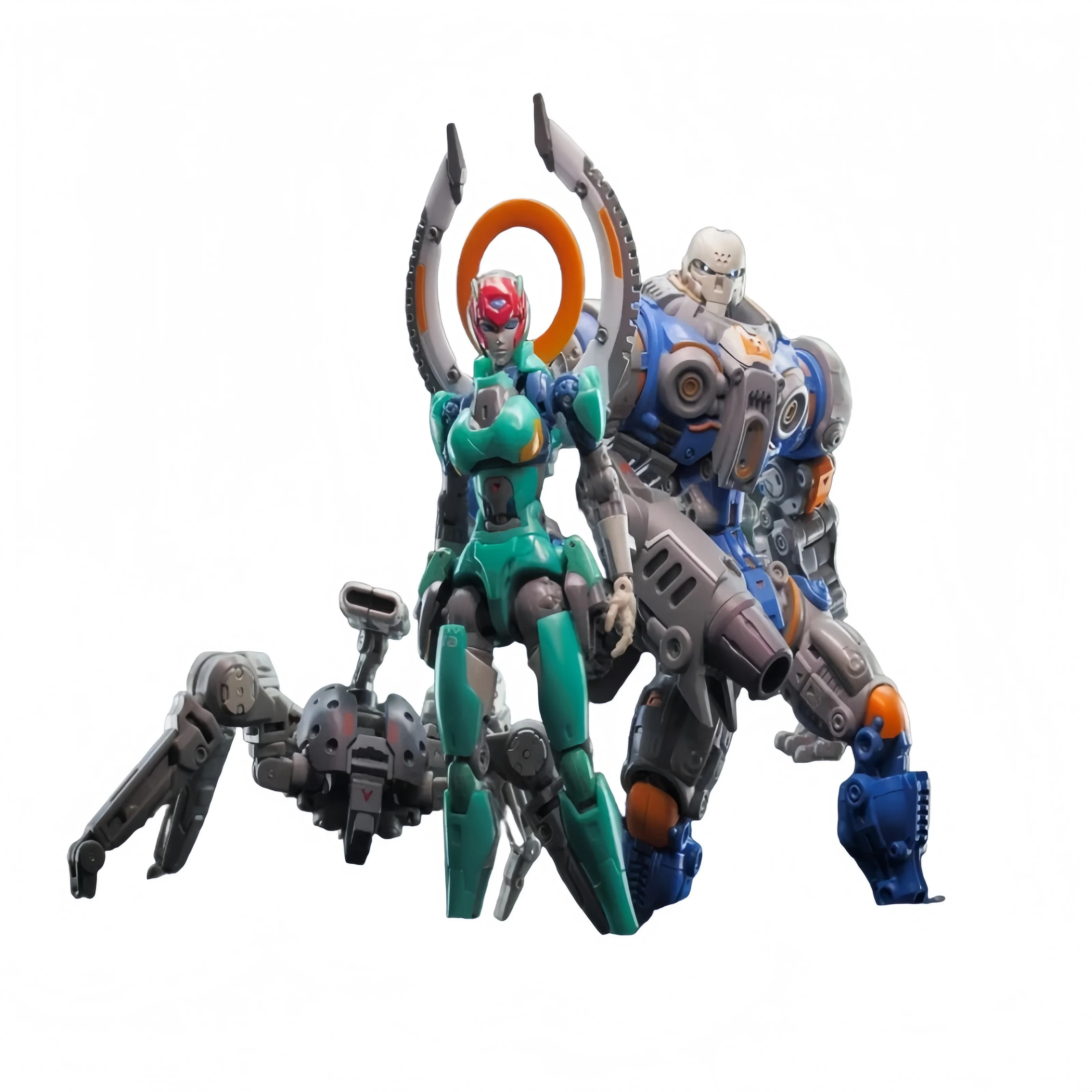 

【In Stock】Star Warrior Mecha Finished Movable Doll Model Hand-made Fan Gift Collection