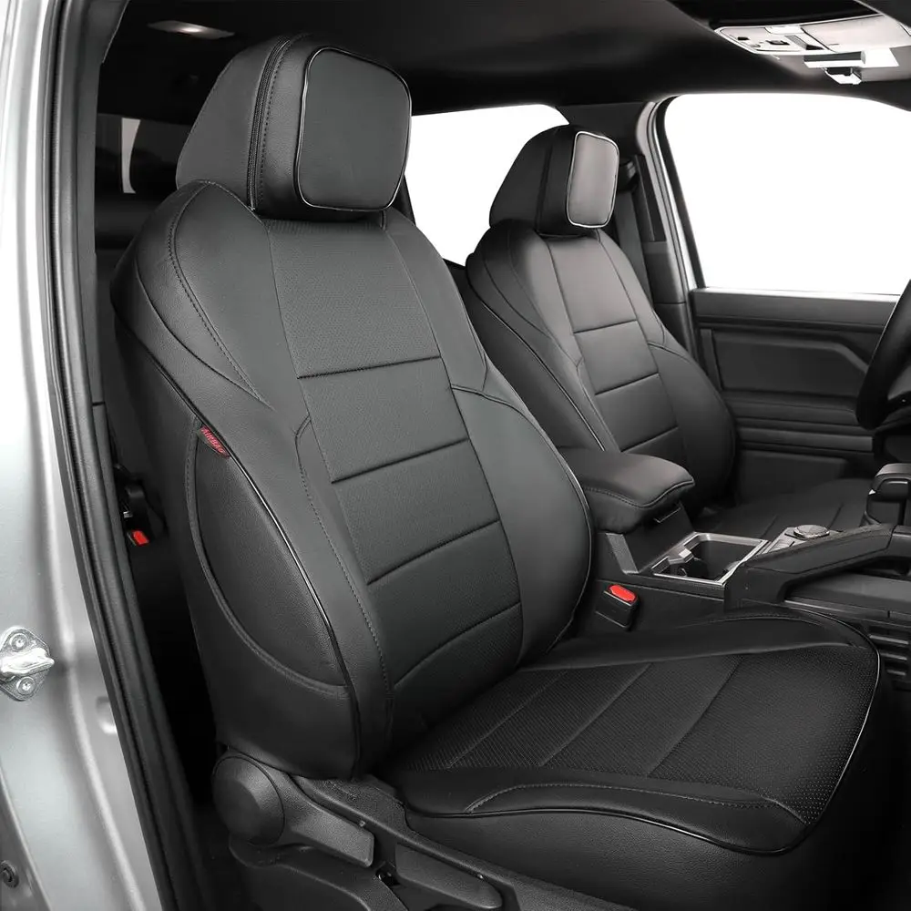 

Custom it Car Seat Covers or Select (Petrol) 2024 2025 2026 Double cab SR,SR5,TRD Sport,TRD O-Road,Limited -ull Set,Leather(Blac