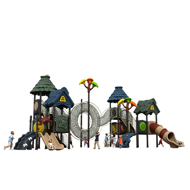 Outdoor Amusement Outdoor Playground Commercial Playground Equipment Slide Kids Play