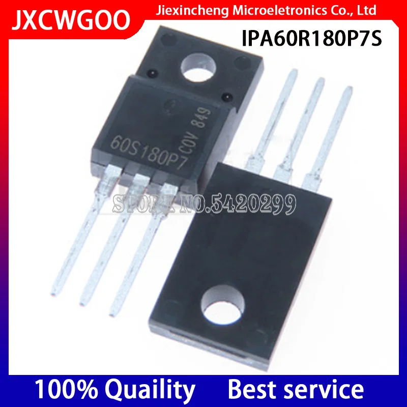 10PCS 60S180P7 IPA60R180P7S TO-220F 650V 18A MOSFET New original