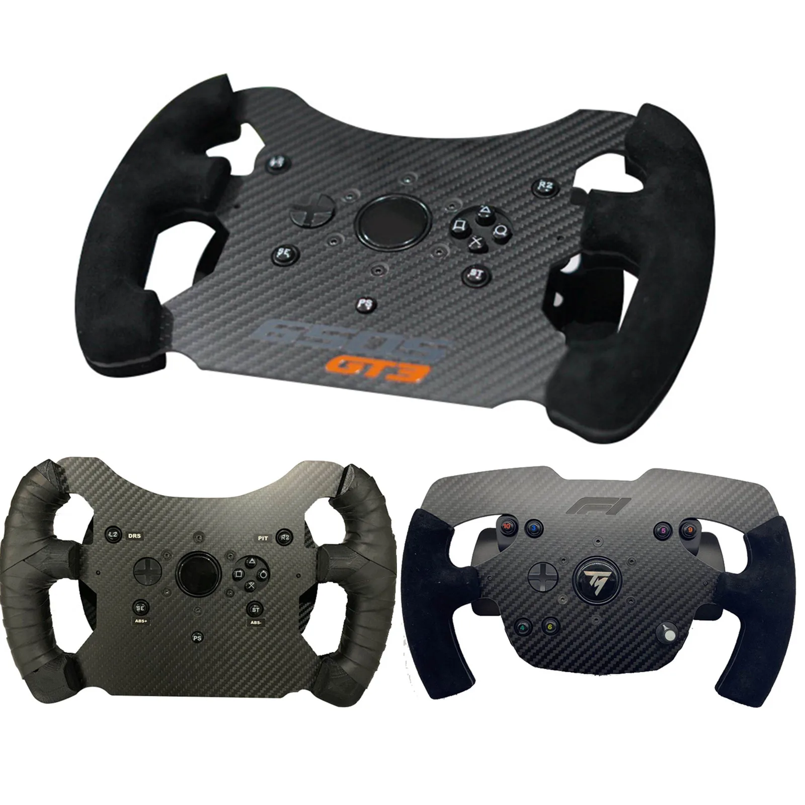 

Racing Steering Wheel Thrustmaster T300RS To F1 SIM Wheel for T300RS/GT 650GT3 for TGT-GT for 599 ALCANTARA F1 TGT-F1 DIY Wheel