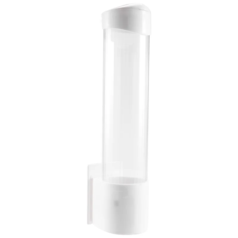 

BEDW-Cup Dispenser, Cup Holder Fits 3Oz - 7Oz Flat Bottom Or Cone Cups Water Cups Dispenser Wall Mounted Bathroom