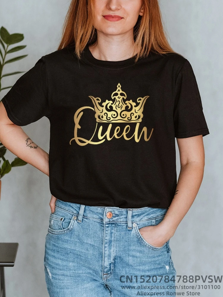 

Black Queen African Women Print T-shirt Girl Juneteenth Is My Indepenoence Day Y2K Tees Tops 90S Sweetshirts Female Clothing