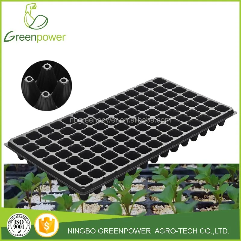 98穴プラスチック製種子育苗トレイ、便利な種まき用途に