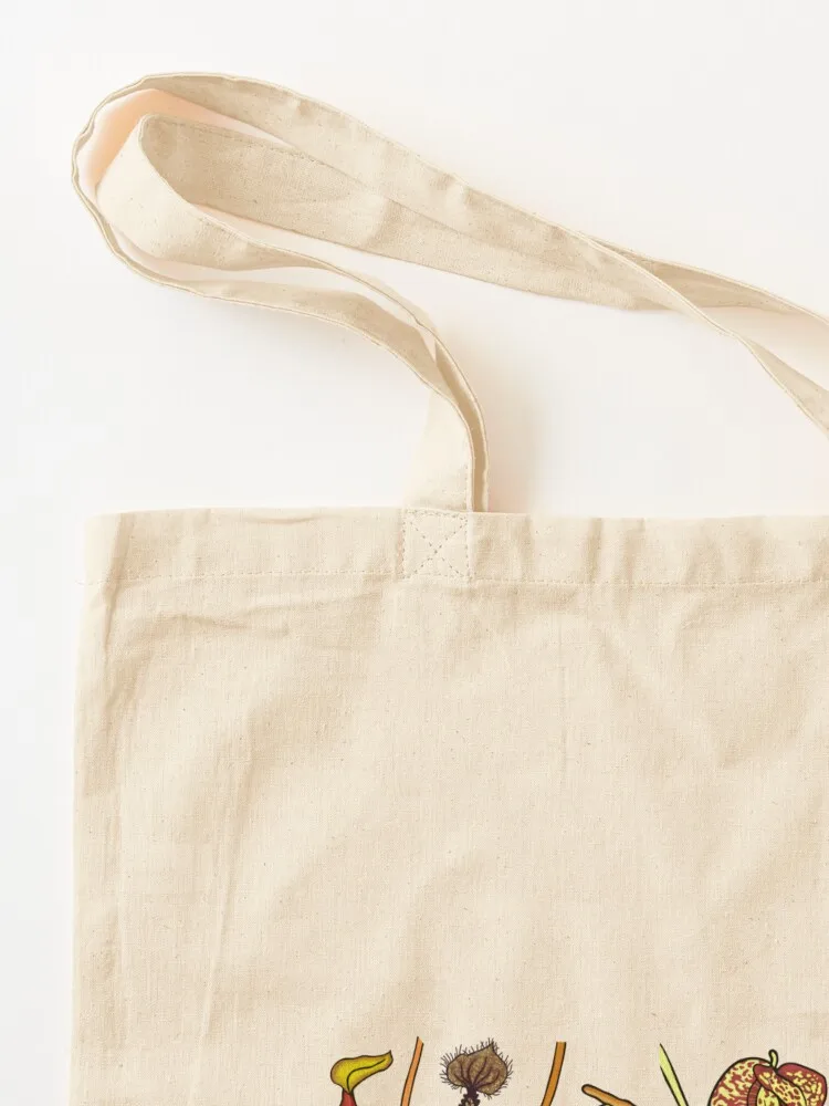 ستة نباتات إبريق آكل اللحوم من Nepenthes، حقيبة تسوق بعجلات، حقيبة قماش، شاشة قابلة للطي وقابلة لإعادة الاستخدام #3