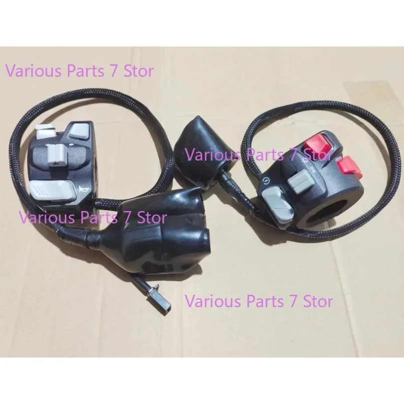 

Left Right Handlebar Switch Assembly For QJMOTOR SRV350 QJ350-12 Horn Headlight Control
