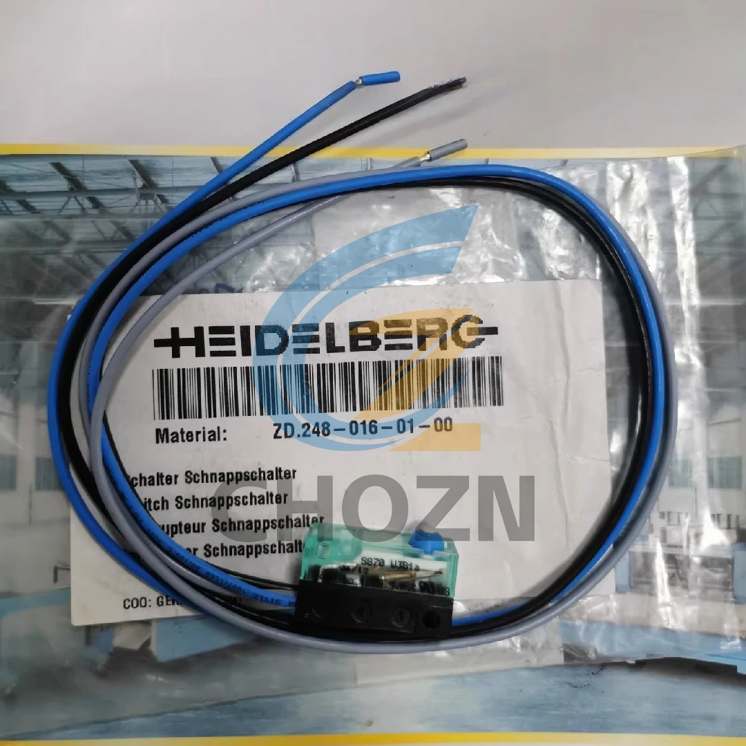 Saklar perjalanan asli mesin lipat Heidelberg ZD.248-016-01-00