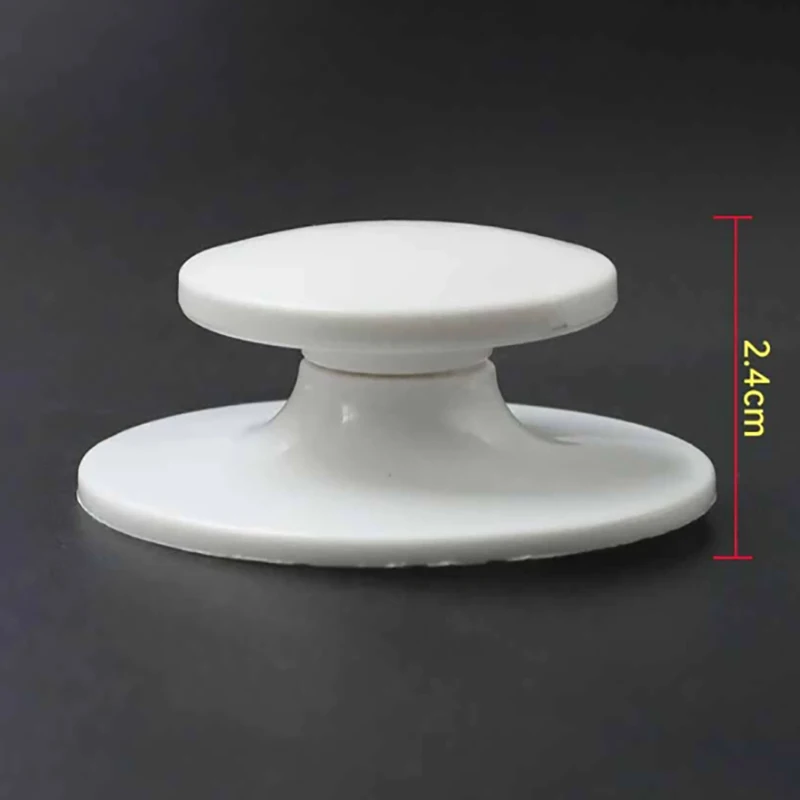 Universal Pot Lid Knob Plastic Replacement For Rice Cookers Cookware Heat Resistant Pan Top Hand-pulled Button Handle