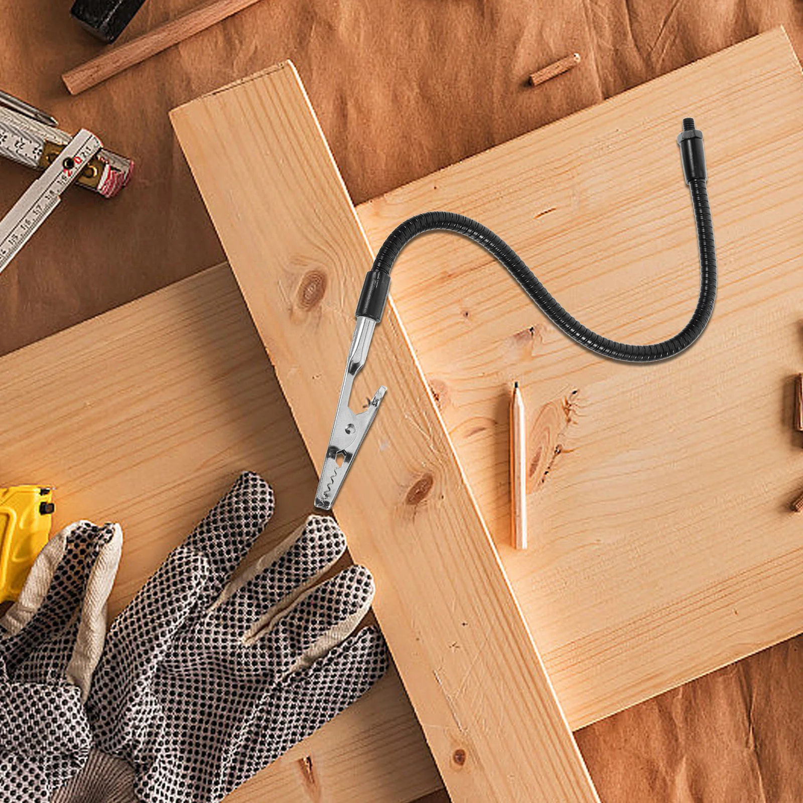 Clip de ayuda para reparación, Clips para fotos de pared, manguera de cocodrilo, soporte de alambre de soldadura de plástico, abrazaderas DIY para fotos