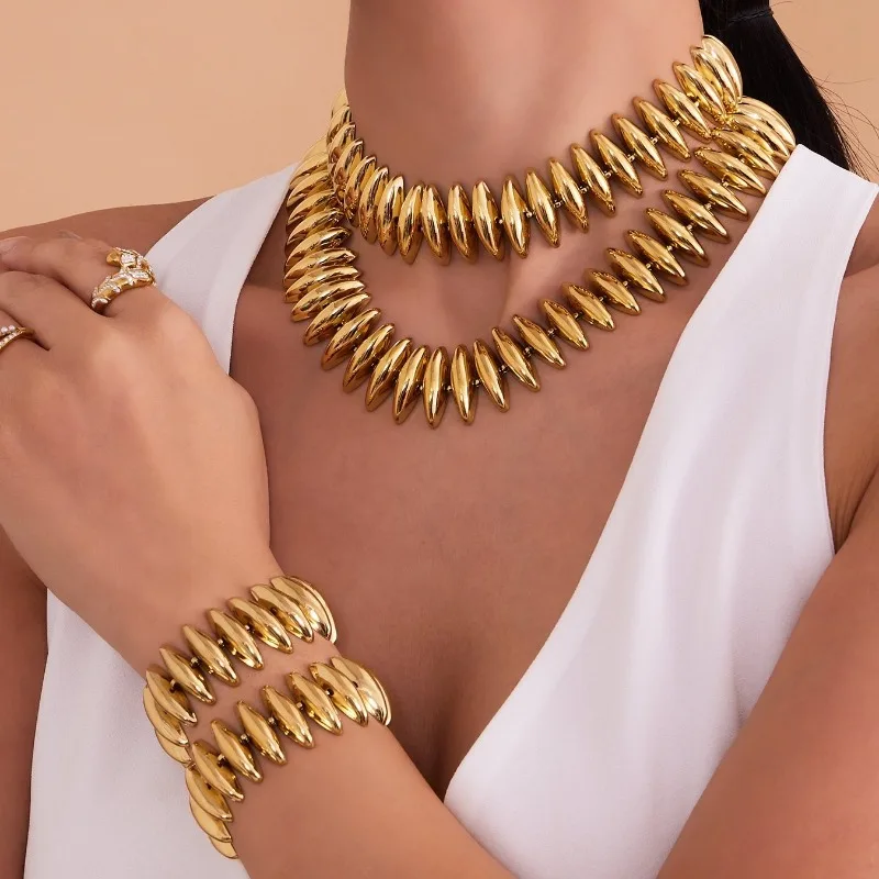 

HQ Heavy Industries Torpededo ожерелья для женщин, колье из нержавеющей стали с покрытием из 18-каратного золота, высококачественное ожерелье, персонализированные ювелирные изделия