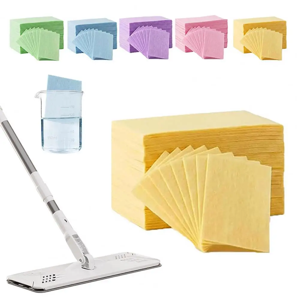 Remover Tablets for Floors 100/200/300pcs Floor Tablets Ph Neutral Multi-surface Cleaner Sheets Non-irritating Brightening Care