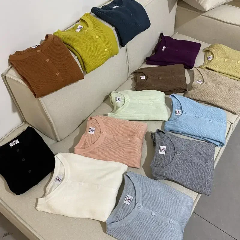 جديد الخريف غرامة الصوف المتخصصة الجلد ودية كسول تنوعا سترة محبوكة سترة سترة