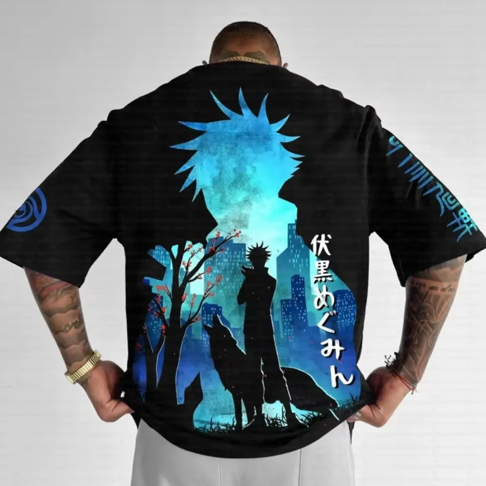 

Men's New Son Goku Anime Dragon Ball Summer T-shirt Harajuku Men Oversized Vintage Street Women Casual Tee Loose Short Sleeves