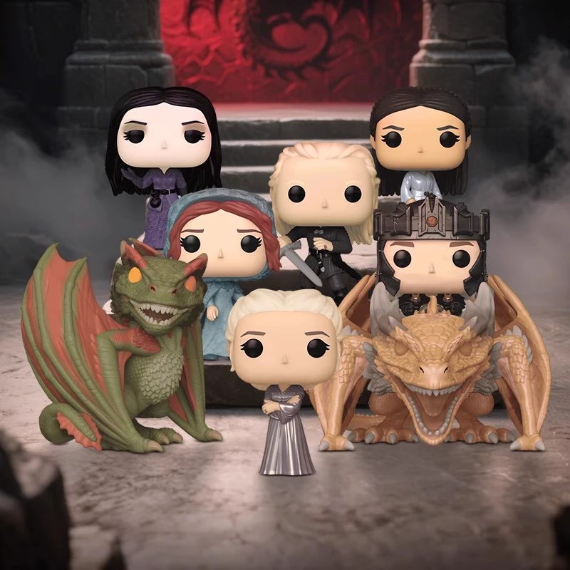 

Genuine Edition FUNKO POP House Targaryen in House of The Dragon Action Desktop Decoration Ornament Model Toys Collectible Model