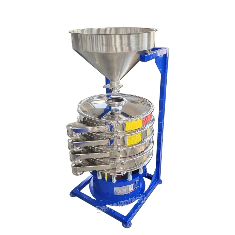 

Circular Vibro Sifter Rotary Vibrating Screen Classifier Powder Sieving Machine Vibrating Sieve for Flour