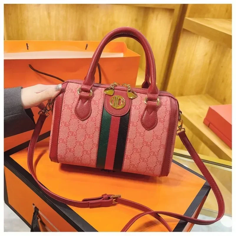 حقيبة كتف كروس بودي متعددة الاستخدامات من بوسطن ، وسادة محمولة باليد ، اتجاه الموضة الشهير على الإنترنت ، متخصصة ، فاخرة ، BG5