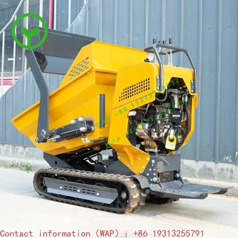 【2026】Engine Plus Power Garden Tilt and Lift YH-FD500 Crawler Motocarriola Cingolata Mini Dumper