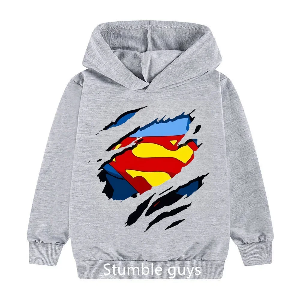 Marvel American Drama Around Batman Superman Around Children\'s Clothes Spring and Autumn Men and Women Hoodie