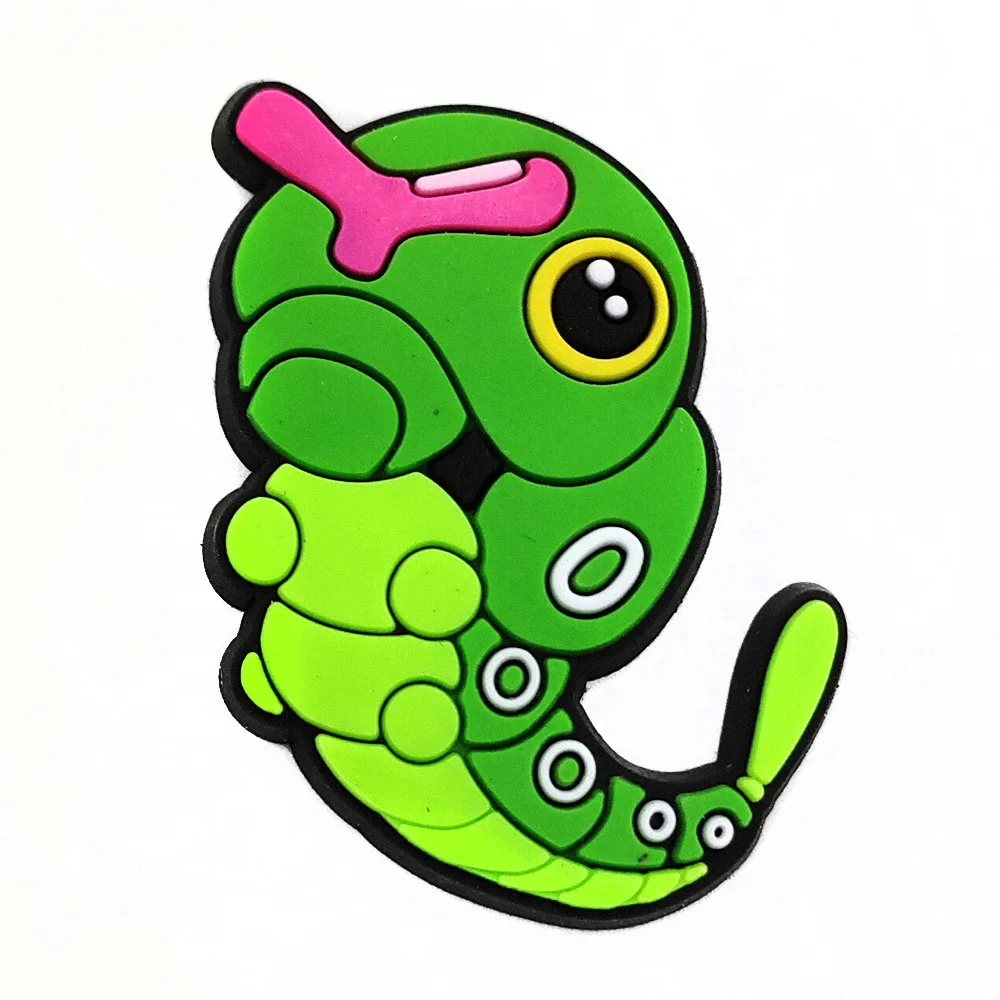 20-100Pcs Potdemiel Pokemon Schuh Charms Zubehör DIY Blase Rutschen Clogs Sandale Schuh Schnalle Dekoration Für Kinder Weihnachten geschenke – Detail 28