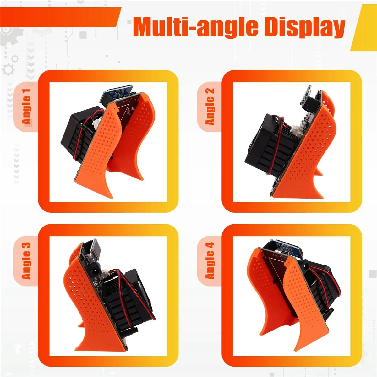 A46U For Bitaxe Miner BM1397 200Gh/S Bitcoin Solo Miner Stand-Alone BitDSK ASIC BTC Miner Low Power Miner Crypto Miner BR PLUG