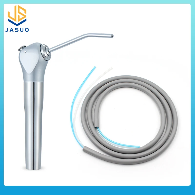 

Dental Three Way Syringe Tubing Silicone Hose Tube + Dental Air Water Spray Triple Handpiece Air Triple Syringe Dental Cleaning