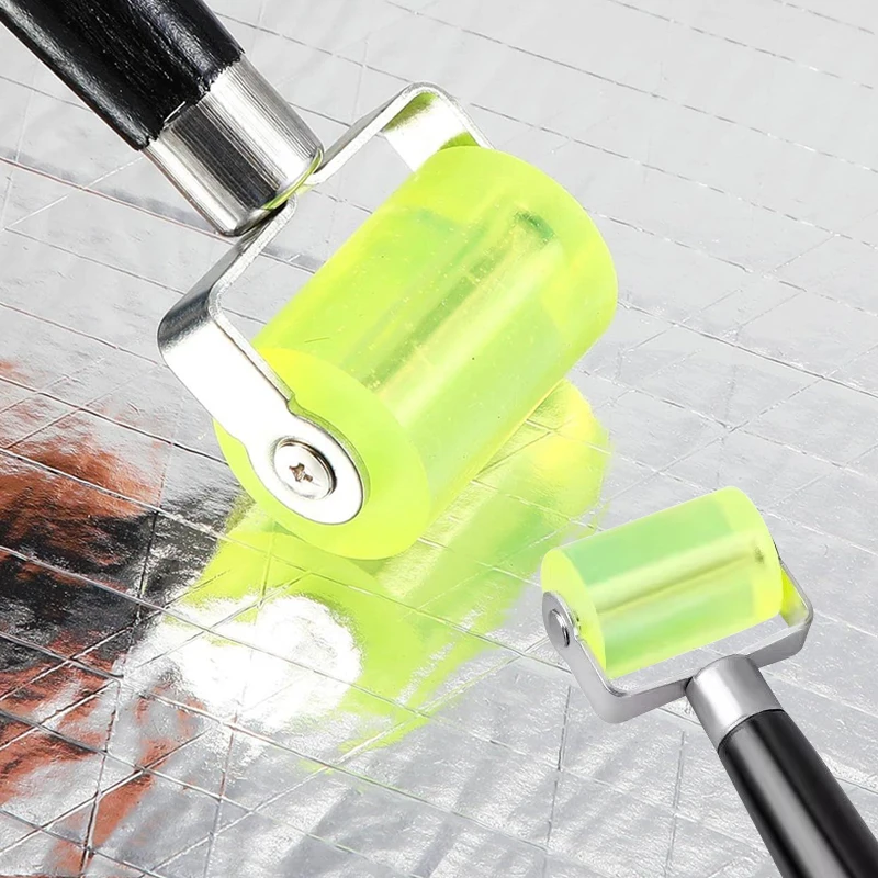 Car Stereo Soundproofing Cotton Roller Tire Patching Compaction Wheel Automobile Pressure Roller Tool