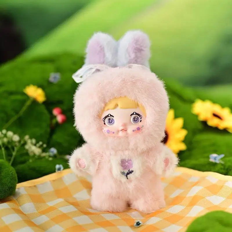 Neue Blind Box Echte Nommi Garten Kaninchen Serie Kawaii Vinyl Puppe Zimmer Dekor Süße Reizende Modell Puppen Mystery Box Mädchen Geschenke