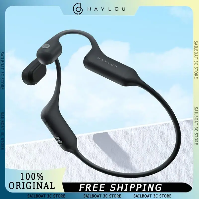 

Haylou PurFree BC01 Bone Conduction Earphone Qcc3044 IP67 Waterproof Long Battery Life Wireless Headset Custom Sports Earphones