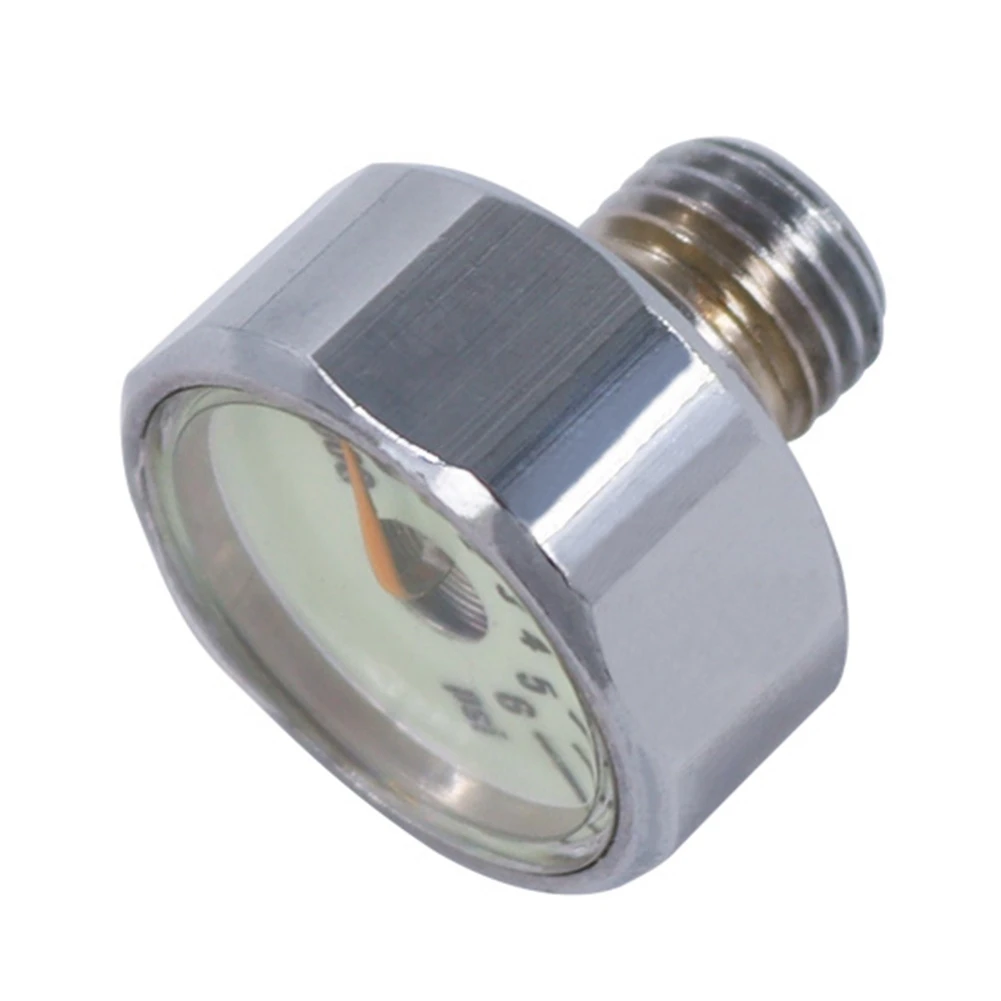 스쿠버 다이빙 포니 병 압력 게이지, 풍부한 스레드, 1 인치 페이스 350 바, 5000 PSI, 7 인치, 16 인치-20UNF, 신제품