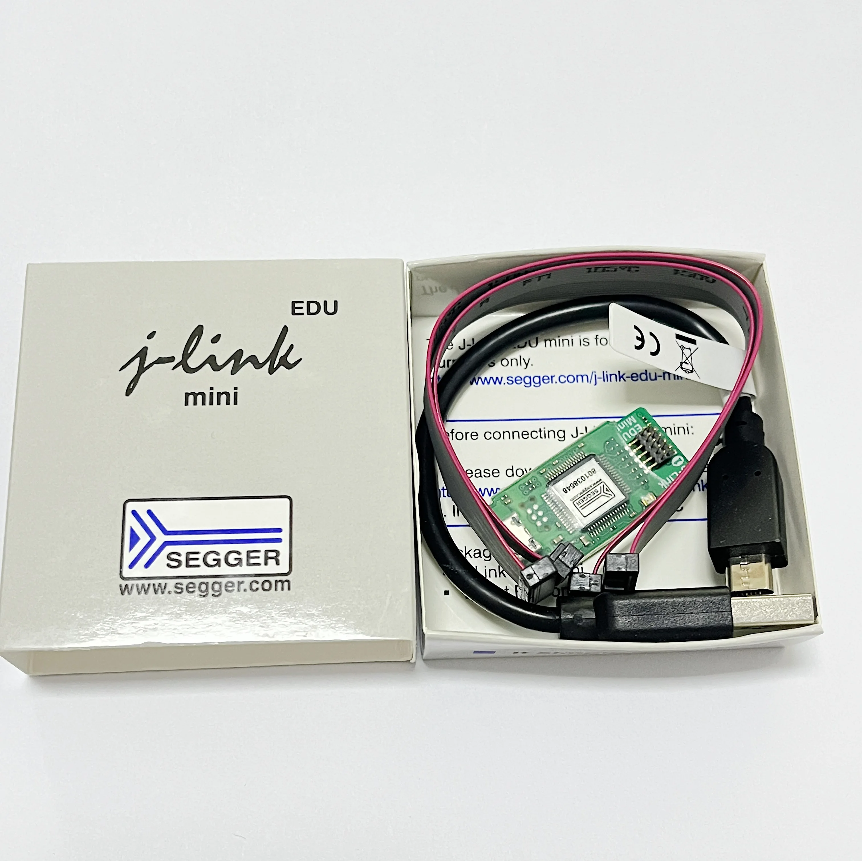 Jlink EDU mini original J-link STM32 /  Supports JTAG and SWD development burning simulation debugging tool V9V10