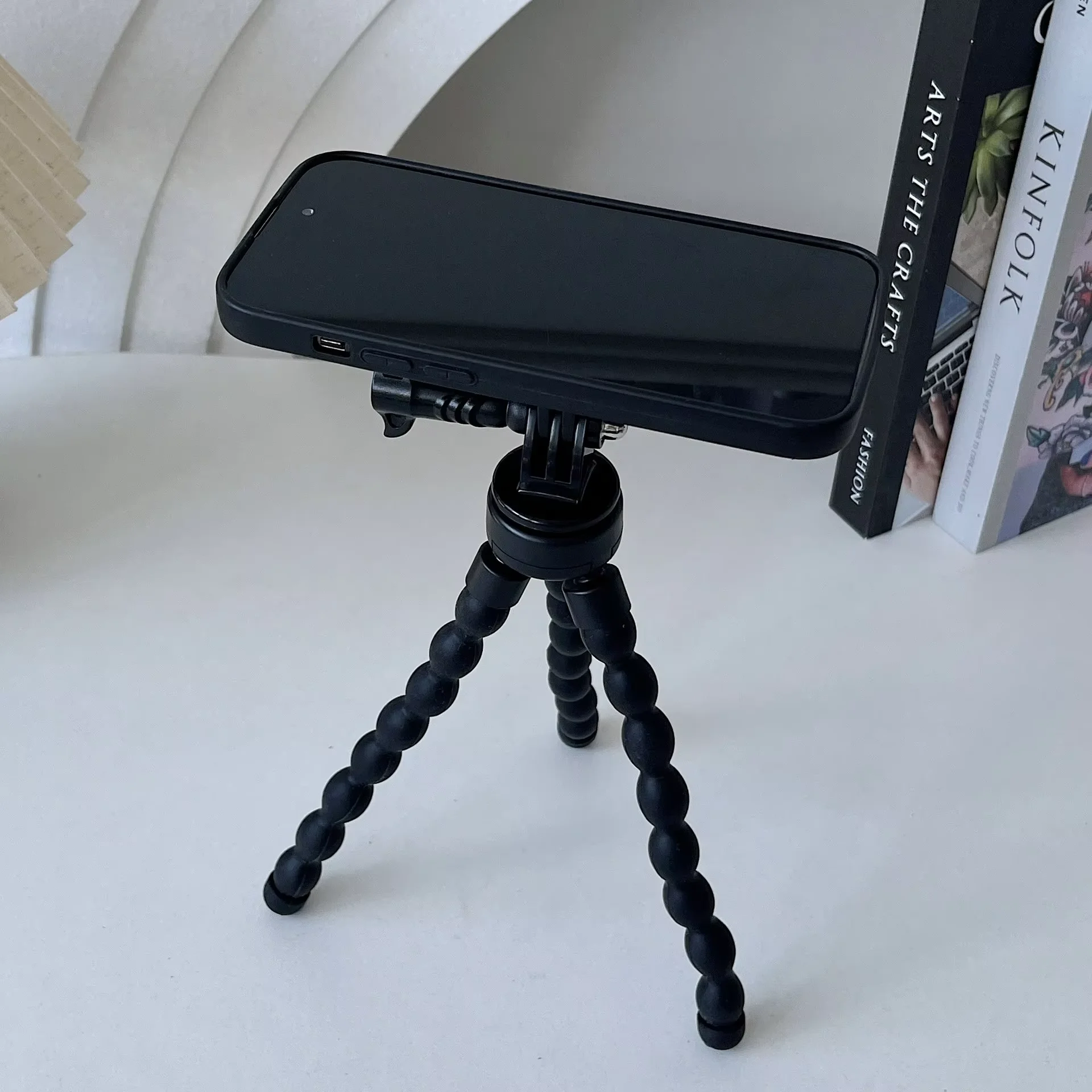 For Magsafe Magnetic Tripods For Mobile Phone Tripod Smartphone Monopod Universal Stand Octopus Mini Tripod For Phone Holder