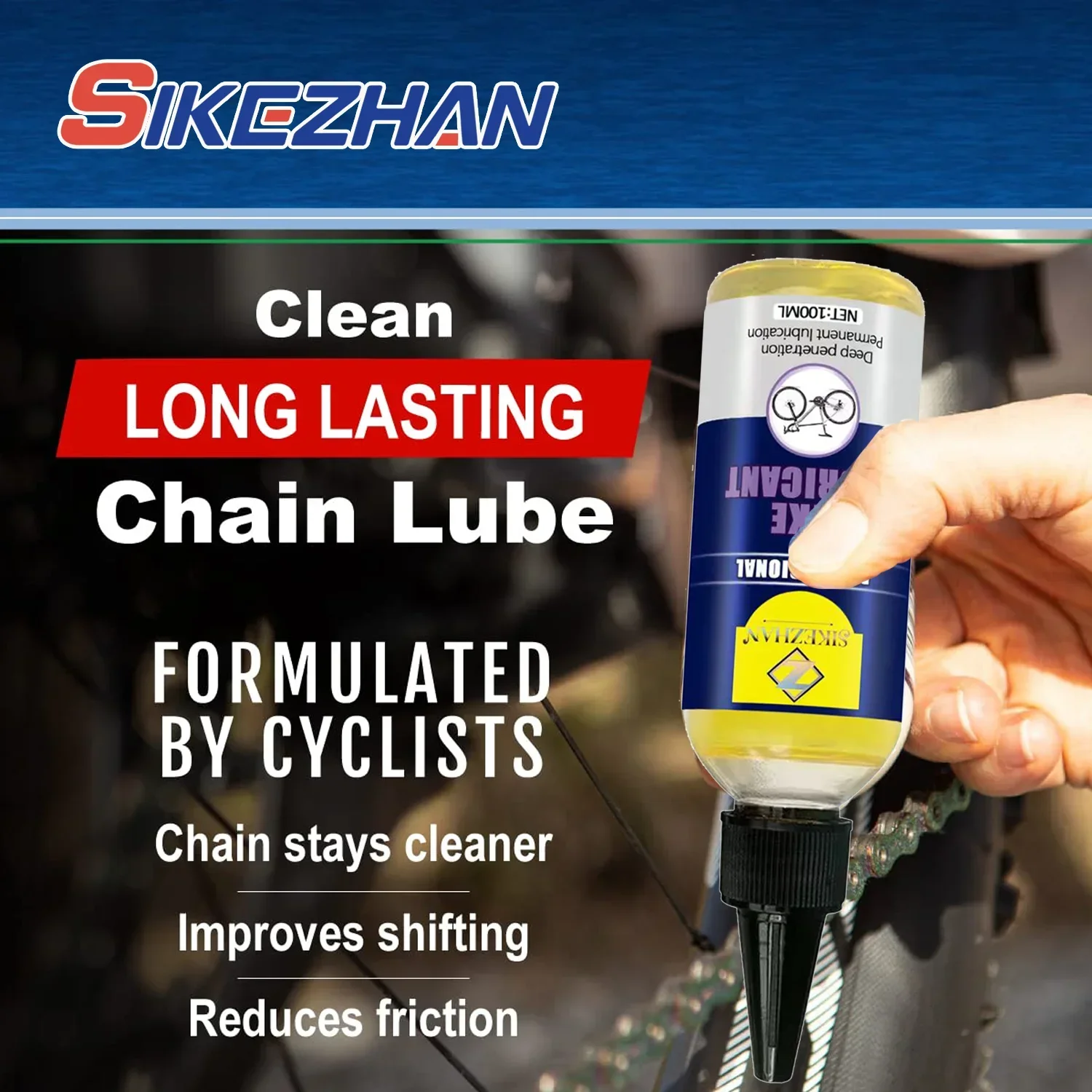 

Быстро проникающая смазка для велосипеда, масло для велосипедной цепи, гладкая и тихая езда, антикоррозийный репеллент от грязи, экологически чистая формула для погоды