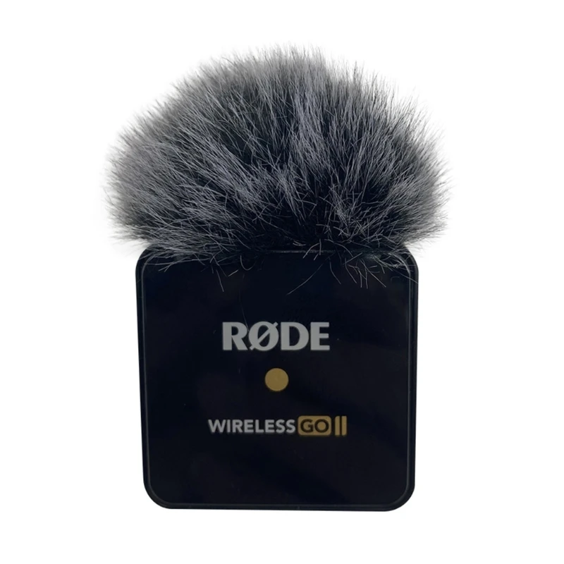 Windproof Mics Cover for RODE Wireless GO II Block Noise Improve Sound Quality