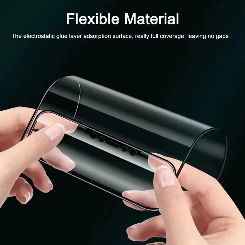 2 Piezas Película Cerámica Privacidad para iPhone 17 16 15 14 11 13 12 Pro Max Air 16e 15 14 16 Plus XS Max XR X Protector de Pantalla 2