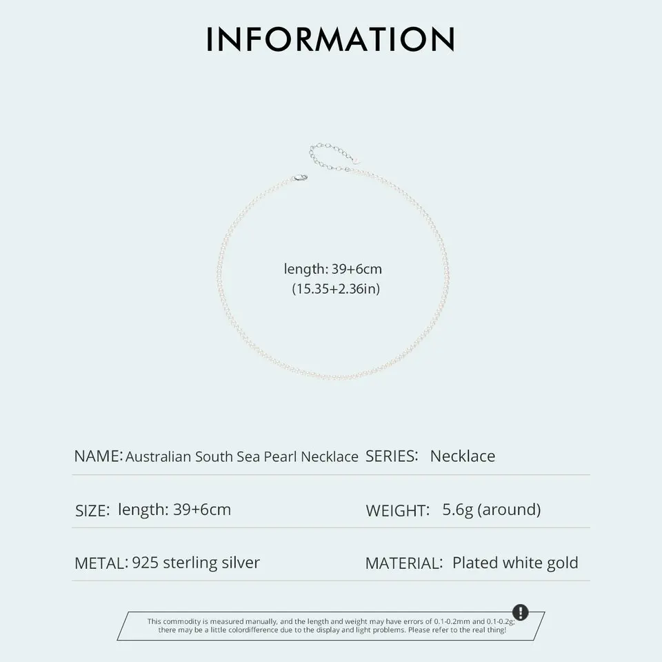 قلادة نسائية من الفضة الإسترليني ، سلسلة قابلة للتعديل ، مطلية بالذهب الأبيض ، أنيقة ، مجوهرات راقية #4