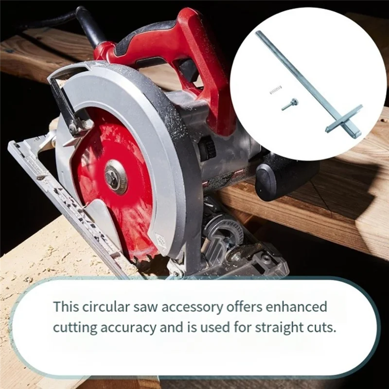 ABWR-MZ745 Replacement Circular Saw Rip Fence And Edge Guide Adjustable Fits For Skil Models 13896, 2610034 814